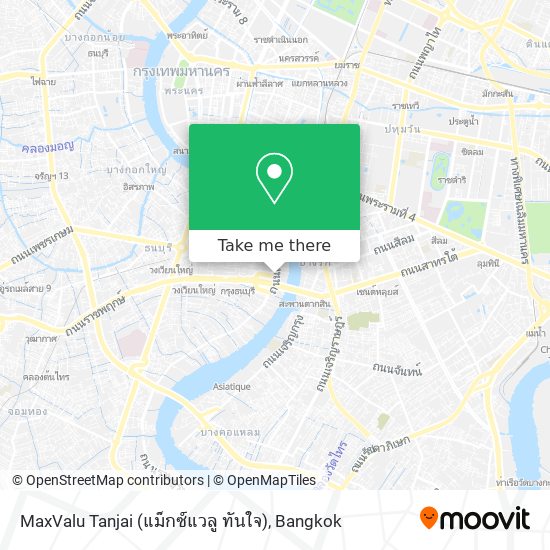 MaxValu Tanjai (แม็กซ์แวลู ทันใจ) map