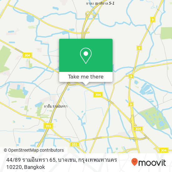 44 / 89 รามอินทรา 65, บางเขน, กรุงเทพมหานคร 10220 map