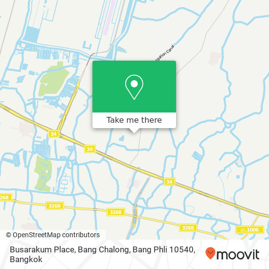 Busarakum Place, Bang Chalong, Bang Phli 10540 map