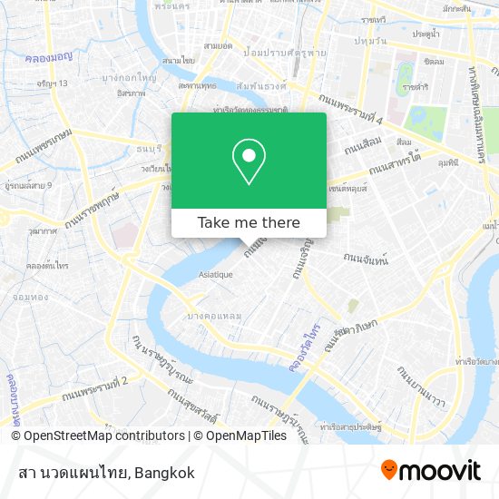 สา นวดแผนไทย map