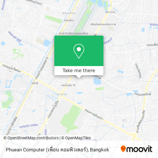 Phuean Computer (เพื่อน คอมพิวเตอร์) map