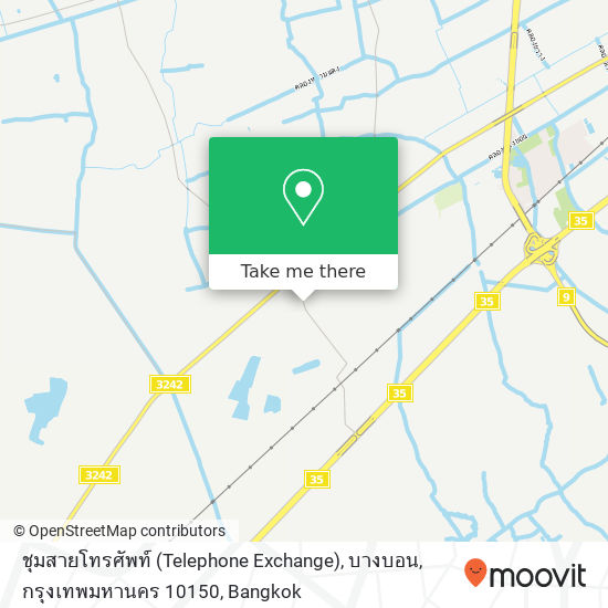 ชุมสายโทรศัพท์ (Telephone Exchange), บางบอน, กรุงเทพมหานคร 10150 map