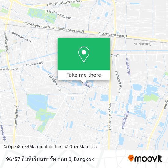96/57 อิมพีเรียลพาร์ค ซอย 3 map