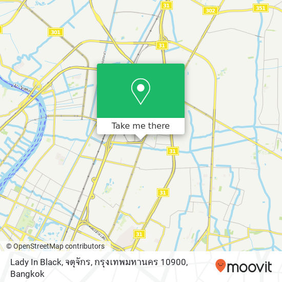 Lady In Black, จตุจักร, กรุงเทพมหานคร 10900 map