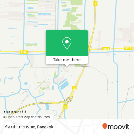 ห้องน้ำสาธารณะ map