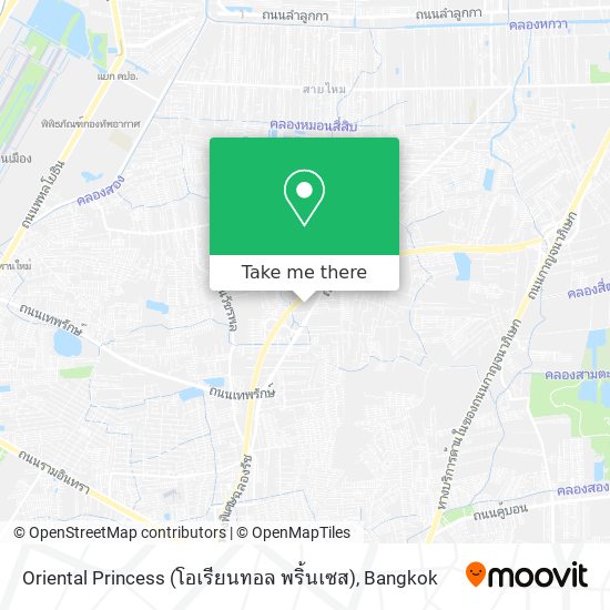 Oriental Princess (โอเรียนทอล พริ้นเซส) map
