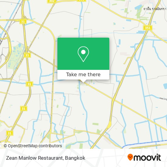 Zean Manlow Restaurant map