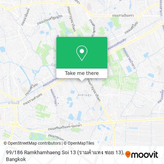99 / 186 Ramkhamhaeng Soi 13 (รามคำแหง ซอย 13) map