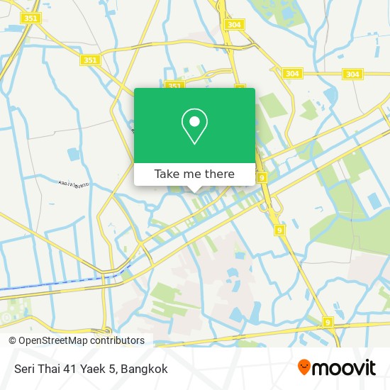 Seri Thai 41 Yaek 5 map