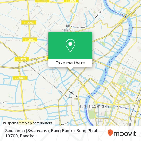 Swensens (Swensen's), Bang Bamru, Bang Phlat 10700 map