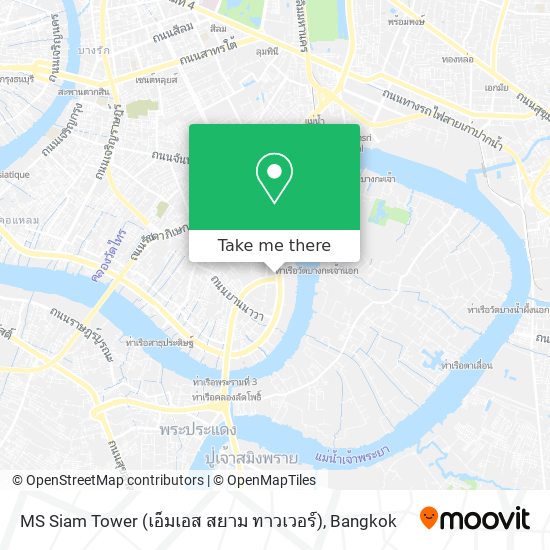 MS Siam Tower (เอ็มเอส สยาม ทาวเวอร์) map