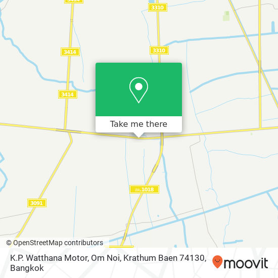 K.P. Watthana Motor, Om Noi, Krathum Baen 74130 map