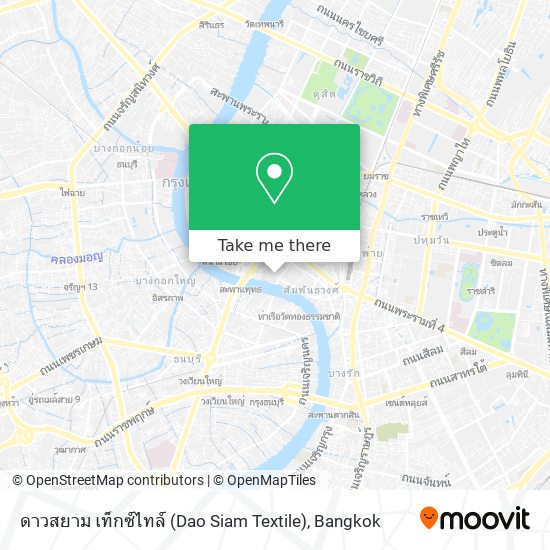 ดาวสยาม เท็กซ์ไทล์ (Dao Siam Textile) map