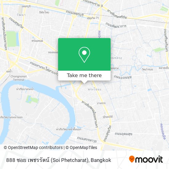 888 ซอย เพชรรัตน์ (Soi Phetcharat) map