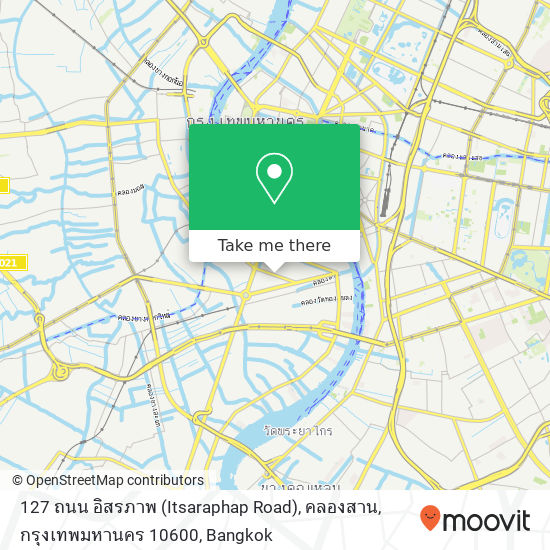 127 ถนน อิสรภาพ (Itsaraphap Road), คลองสาน, กรุงเทพมหานคร 10600 map