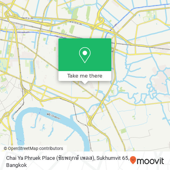 Chai Ya Phruek Place (ชัยพฤกษ์ เพลส), Sukhumvit 65 map