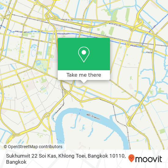 Sukhumvit 22 Soi Kas, Khlong Toei, Bangkok 10110 map