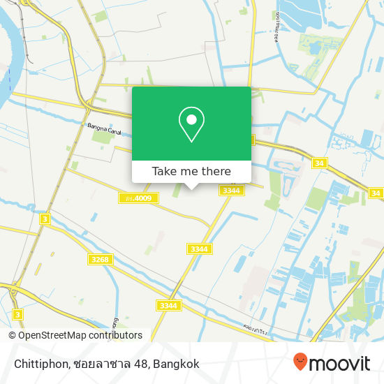 Chittiphon, ซอยลาซาล 48 map