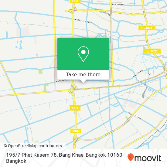 195 / 7 Phet Kasem 78, Bang Khae, Bangkok 10160 map