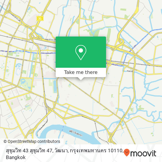 สุขุมวิท 43 สุขุมวิท 47, วัฒนา, กรุงเทพมหานคร 10110 map