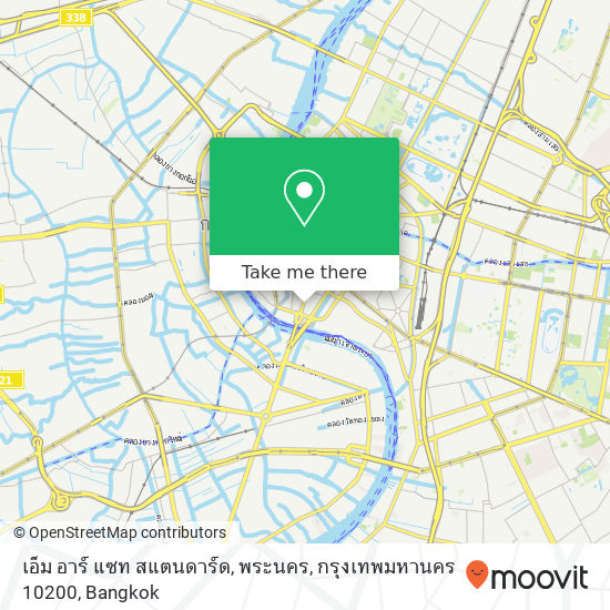 เอ็ม อาร์ แซท สแตนดาร์ด, พระนคร, กรุงเทพมหานคร 10200 map