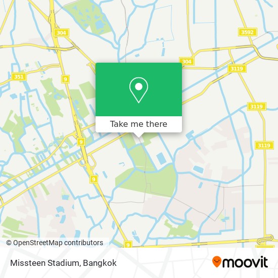 Missteen Stadium map