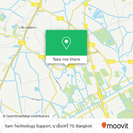 Sam Technology Support, นวมินทร์ 70 map