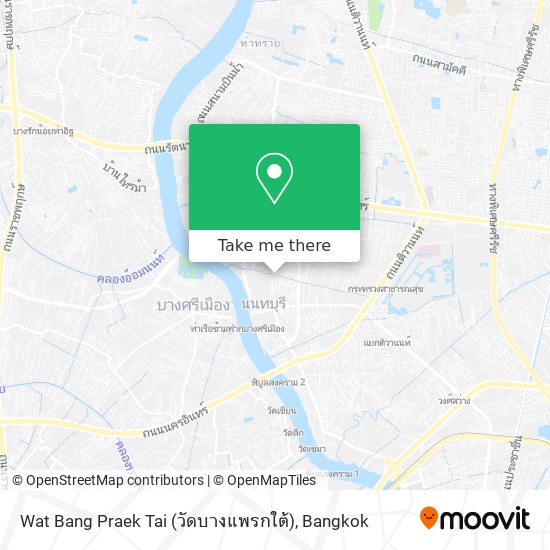 Wat Bang Praek Tai (วัดบางแพรกใต้) map