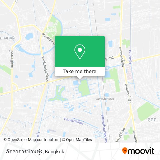 ภัตตาคารบ้านทุ่ง map