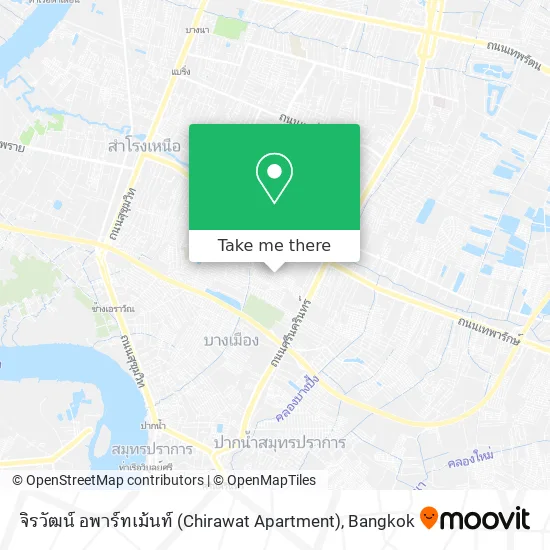 จิรวัฒน์ อพาร์ทเม้นท์ (Chirawat Apartment) map