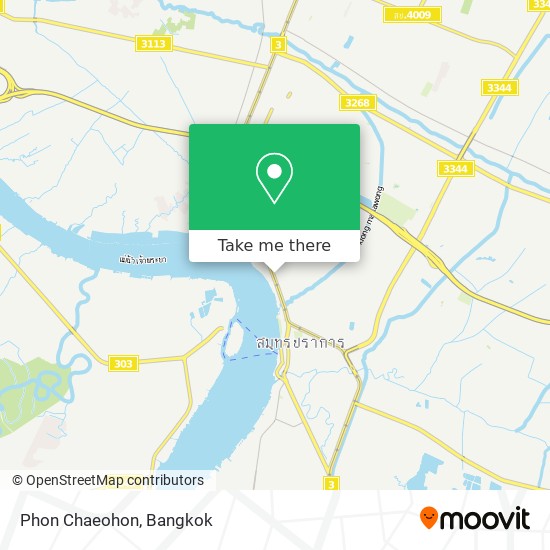 Phon Chaeohon map