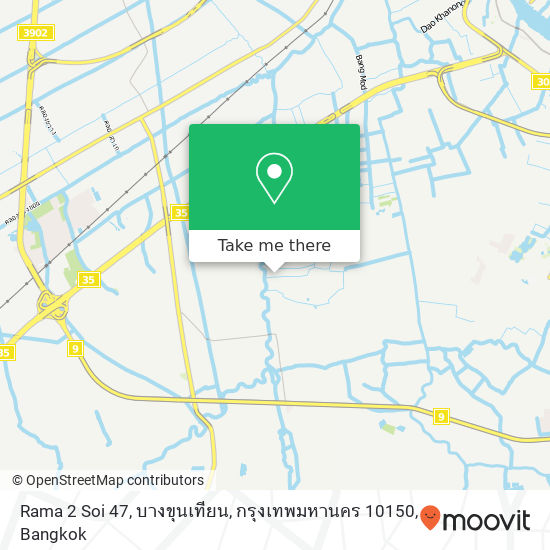 Rama 2 Soi 47, บางขุนเทียน, กรุงเทพมหานคร 10150 map
