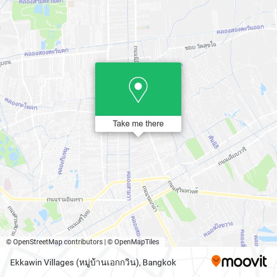 Ekkawin Villages (หมู่บ้านเอกกวิน) map