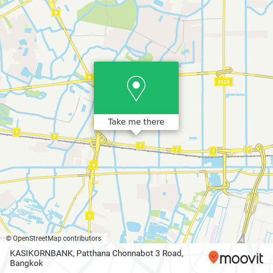 KASIKORNBANK, Patthana Chonnabot 3 Road map