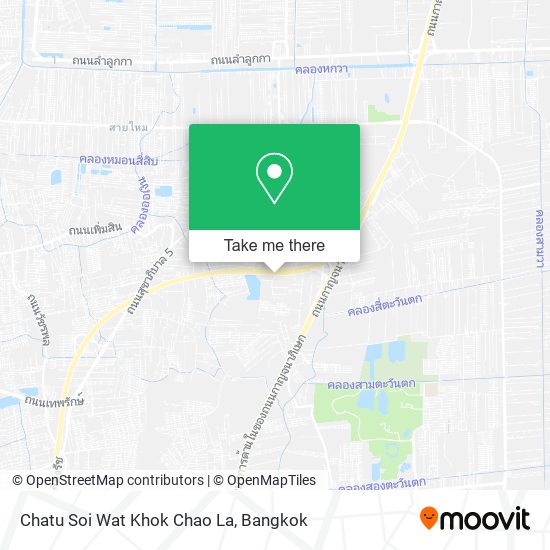 Chatu Soi Wat Khok Chao La map