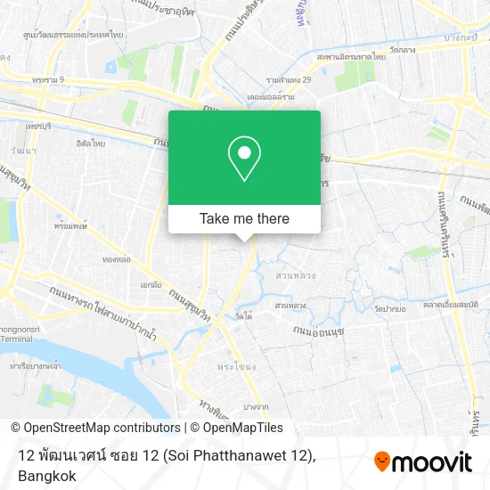 12 พัฒนเวศน์ ซอย 12 (Soi Phatthanawet 12) map