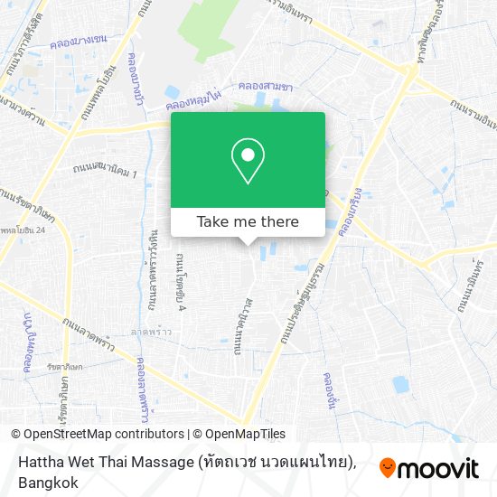 Hattha Wet Thai Massage (หัตถเวช นวดแผนไทย) map