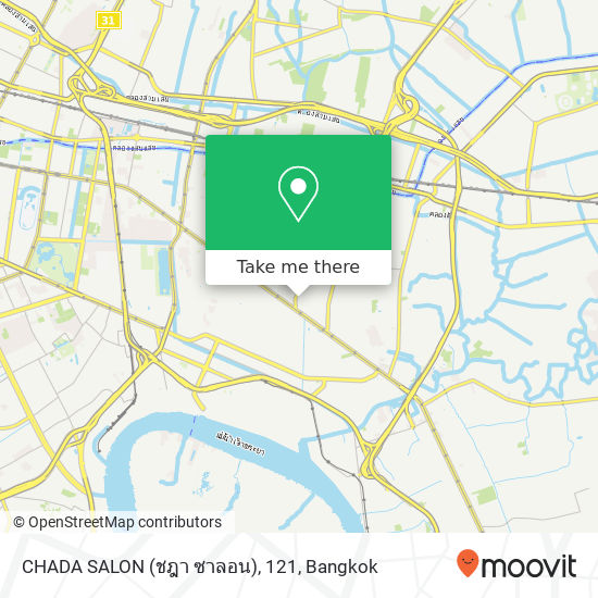 CHADA SALON (ชฎา ซาลอน), 121 map