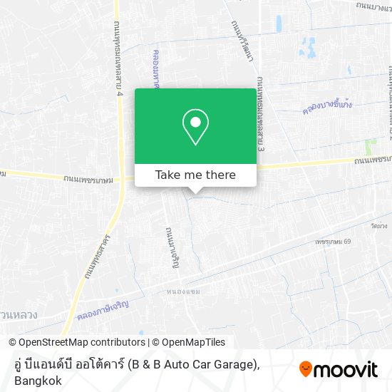 อู่ บีแอนด์บี ออโต้คาร์ (B & B Auto Car Garage) map