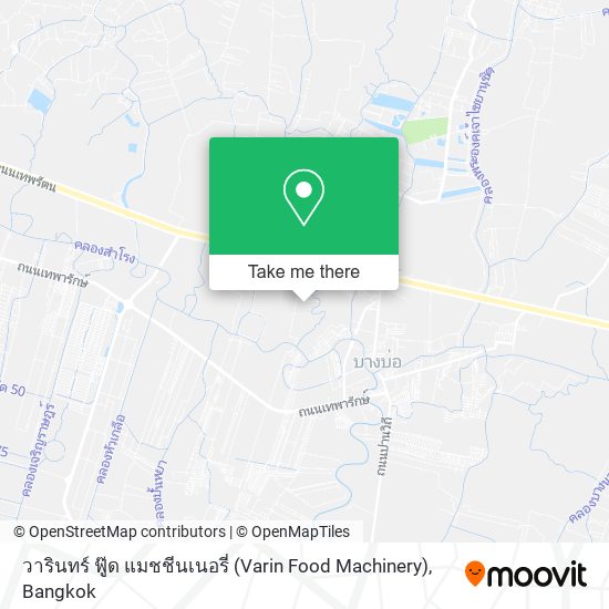 วารินทร์ ฟู๊ด แมชชีนเนอรี่ (Varin Food Machinery) map