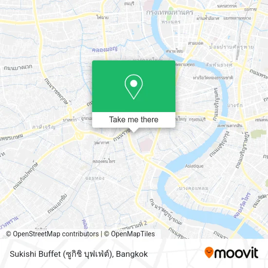 Sukishi Buffet (ซูกิชิ บุฟเฟ่ต์) map