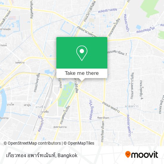 เกียวทอง อพาร์ทเม้นท์ map