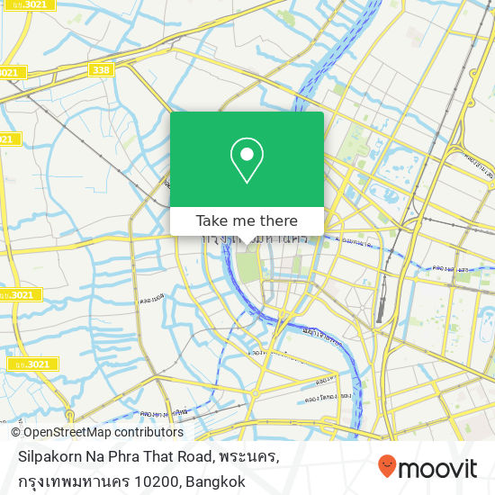 Silpakorn Na Phra That Road, พระนคร, กรุงเทพมหานคร 10200 map