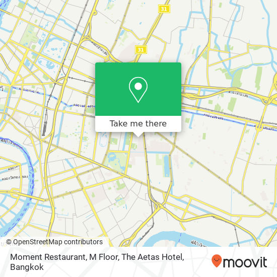 Moment Restaurant, M Floor, The Aetas Hotel map