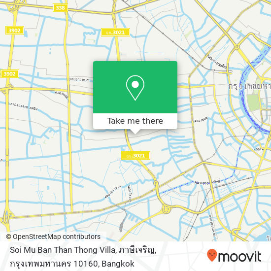 Soi Mu Ban Than Thong Villa, ภาษีเจริญ, กรุงเทพมหานคร 10160 map