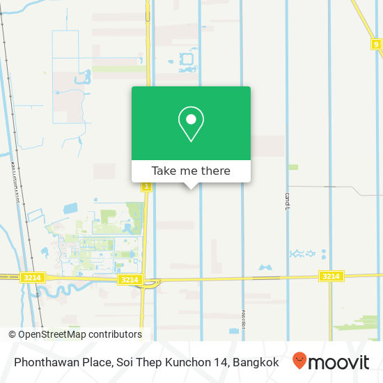 Phonthawan Place, Soi Thep Kunchon 14 map