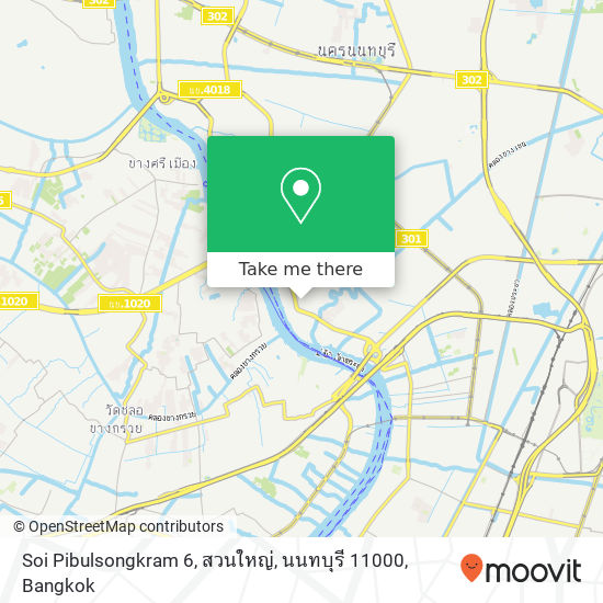 Soi Pibulsongkram 6, สวนใหญ่, นนทบุรี 11000 map