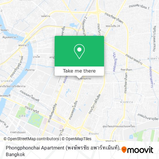 Phongphonchai Apartment (พงษ์พรชัย อพาร์ทเม้นท์) map