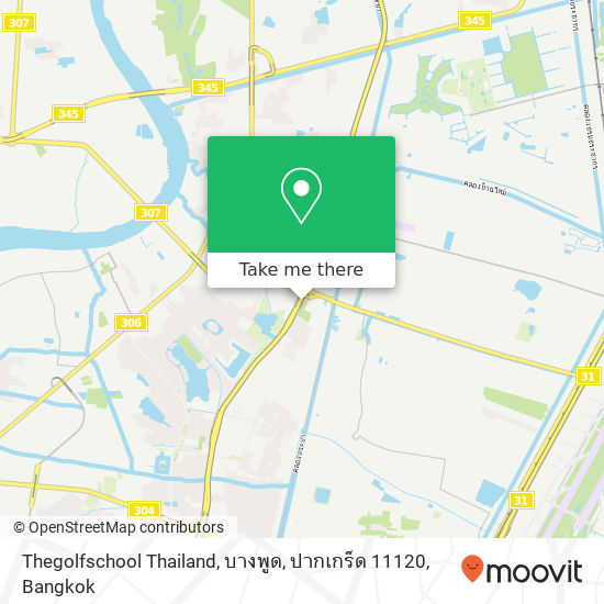 Thegolfschool Thailand, บางพูด, ปากเกร็ด 11120 map
