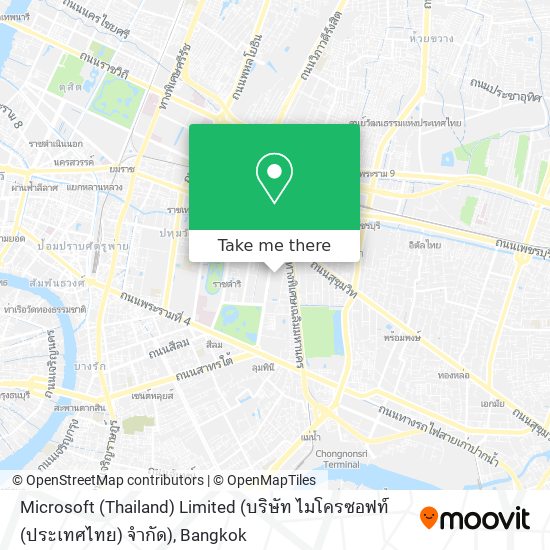 Microsoft (Thailand) Limited (บริษัท ไมโครซอฟท์ (ประเทศไทย) จำกัด) map